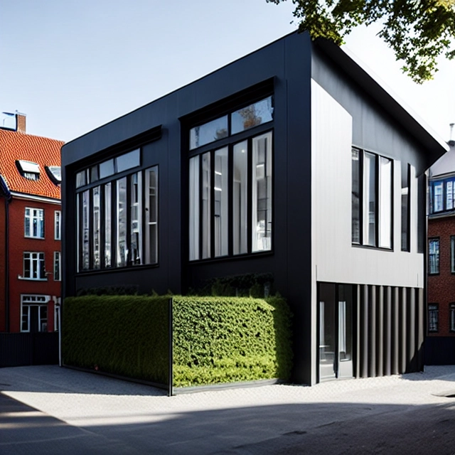 Contemporary kindergarten in Copenhagen